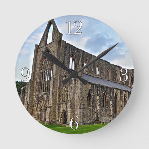 Tintern Abbey Cistercian Monastery Wales Round Clock