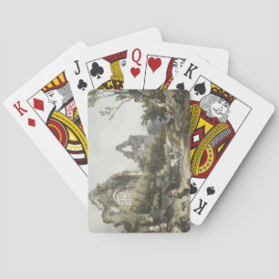Tintern Abbey, from 'The Romantic and Picturesque Poker Cards