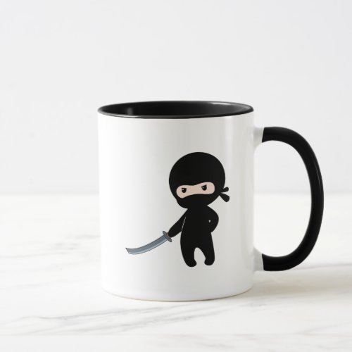 Tiny Angry Ninja Mug
