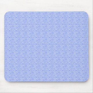 Tiny Blue Squares Mouse Pad