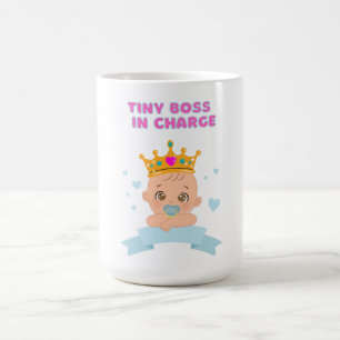 Tiny Boss Funny Toddler Mug