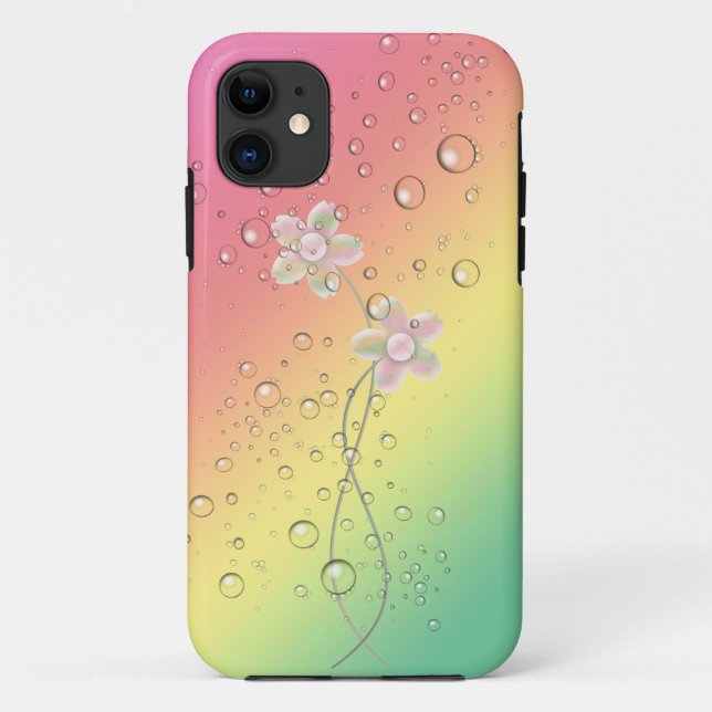 Tiny Bubbles Case-Mate iPhone Case (Back)