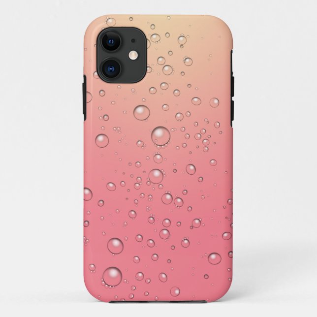 Tiny Bubbles Case-Mate iPhone Case (Back)