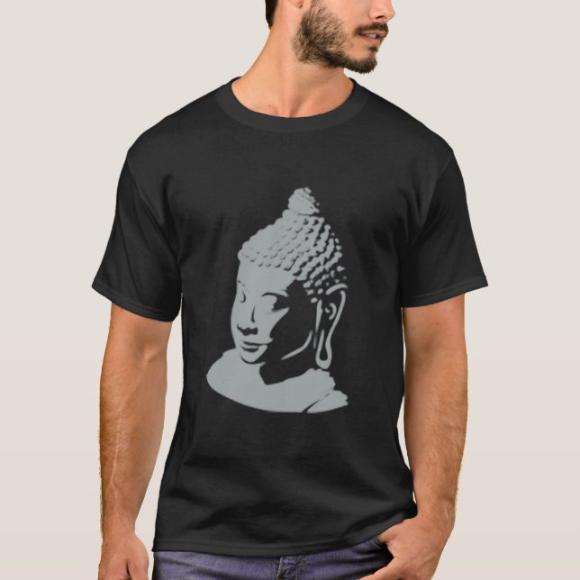 Tiny Buddha Head T-Shirt (Front)