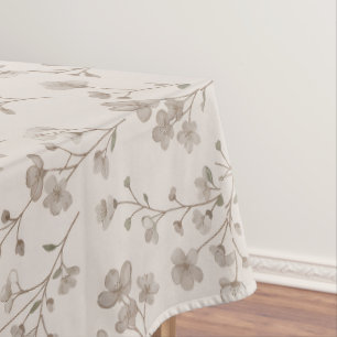Tiny Buds & Leaves — Scandinavian Simplicity Tablecloth