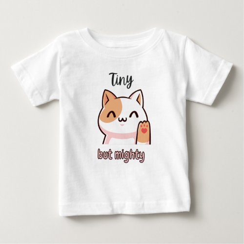 Tiny but mighty Baby Tops  T_Shirts