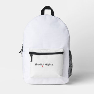 Tiny But Mighty Cute Kids Backpack
