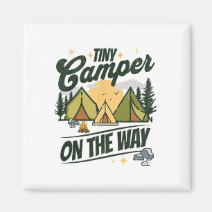 Tiny Camper On The Way Camping Lover Pregnancy Ann Magnet