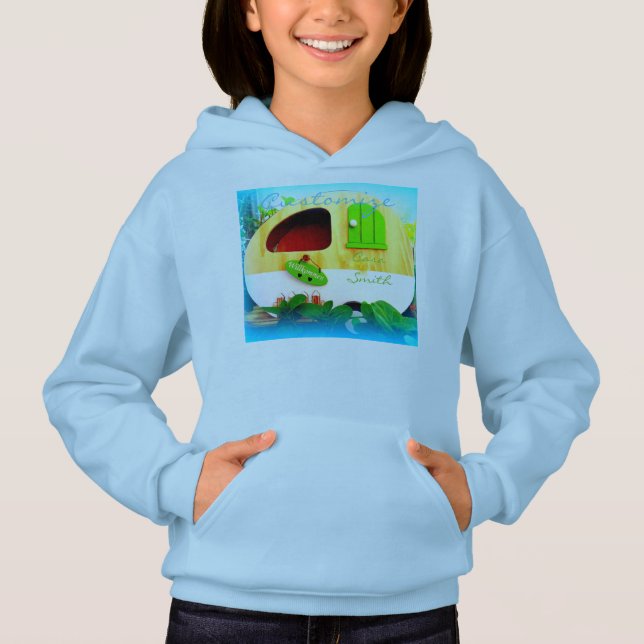 tiny casa Thunder_Cove blue Hoodie (Front)