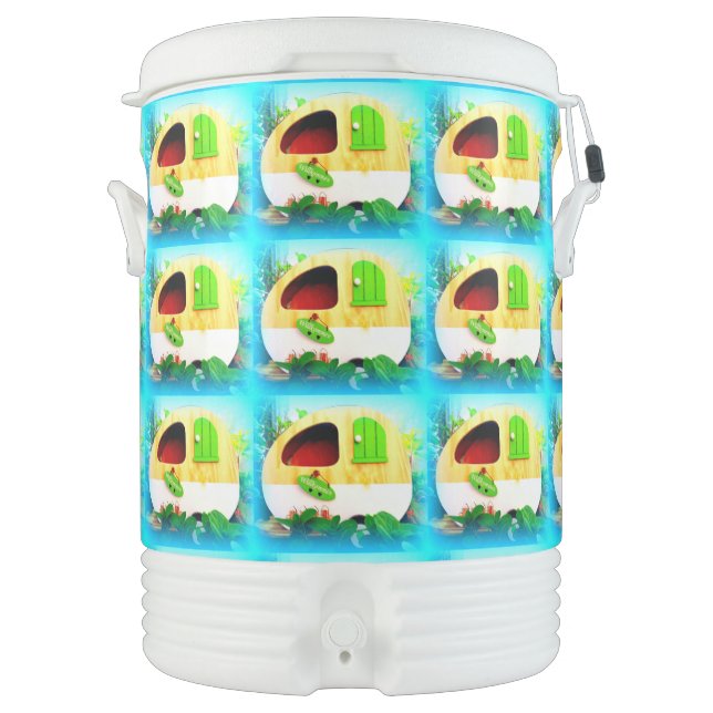 Tiny casa Thunder_Cove Drink Beverage Cooler (Front)