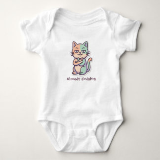 Tiny cat, Big atittude Bodysuit