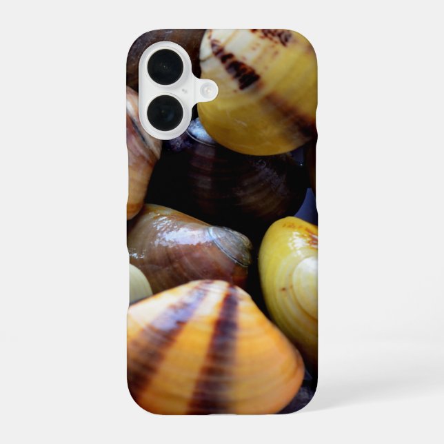 Tiny Colorful Clam Shells Iphone Case (Back)