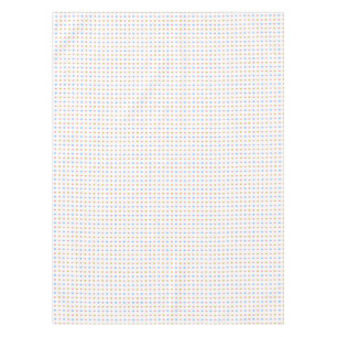 Tiny Colorful Hearts Pattern Yellow Pink Blue Tablecloth