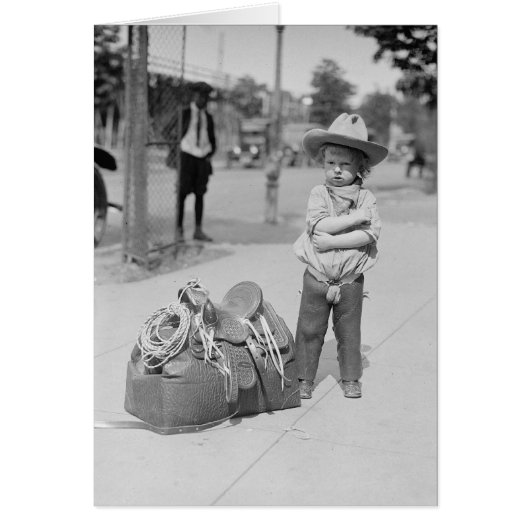 Tiny Cowboy, 1923 Cards (Front)