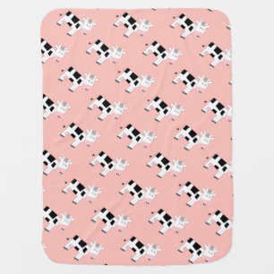Tiny Cows Baby Blanket