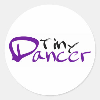 Tiny Dancer Classic Round Sticker