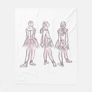 Tiny Dancer Fleece Blanket