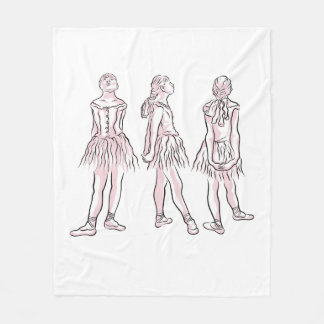 Tiny Dancer Fleece Blanket