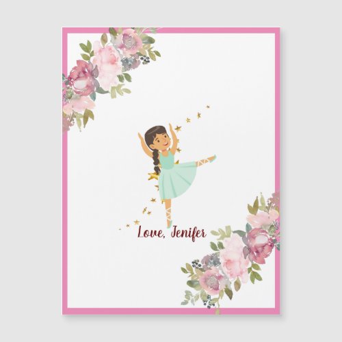 Tiny Dancer  Pink Floral Ballet Birthday Party