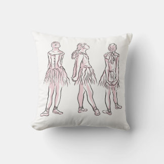 Tiny Dancer Throw Pillow