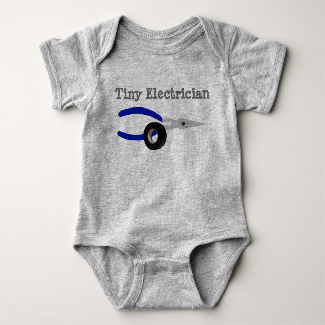 Tiny Electrician Bodysuit (Front)