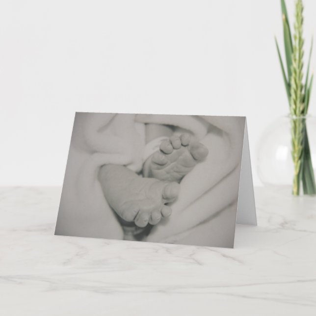 Tiny Feet Card (Front)