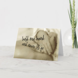 TINY FINGERS Greeting Card