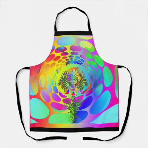TINY FLOWER APRON