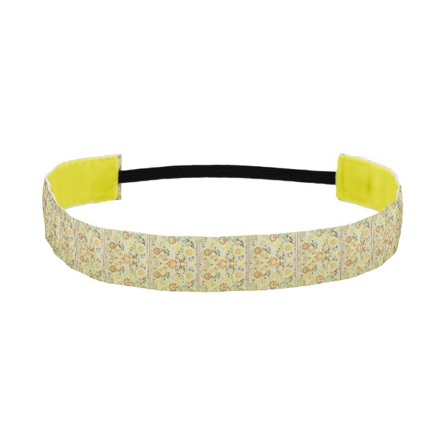 Tiny flowers athletic headband (Front)