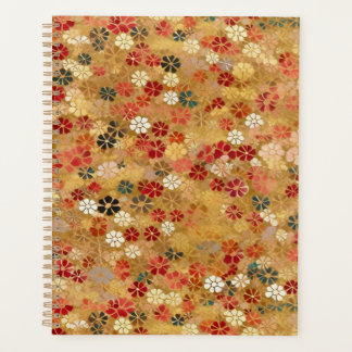 Tiny Flowers Chiyogami Planner