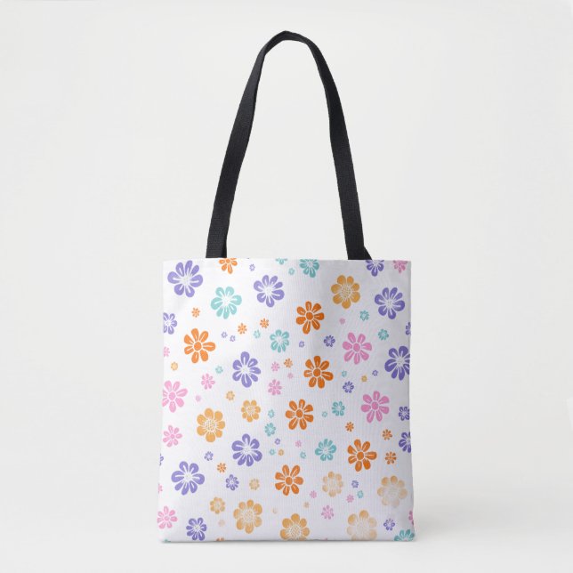 Tiny flowers tote bag (Front)
