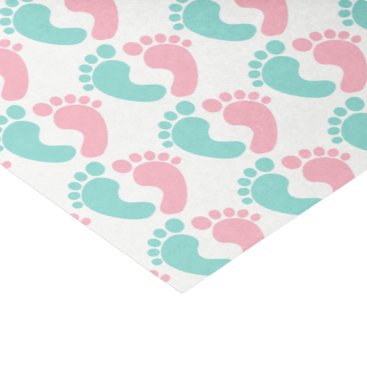 Tiny Footprints Baby Reveal Party Tissue Paper Tiny Footprints Baby Reveal Party Tissue Paper