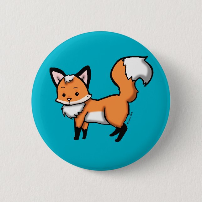 Tiny Fox Buttons (Front)