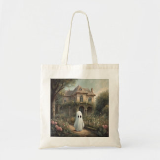Tiny Ghoul of the Manor Tote Bag