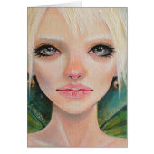 Tiny green fairy cards (Front)