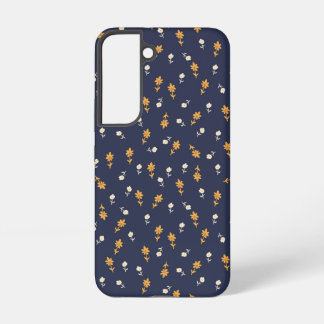 Tiny Hand-drawn Flowers Samsung Galaxy S22 Case