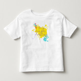 Tiny Hands, Big Colors – My Finger Painting Toddler T-shirt