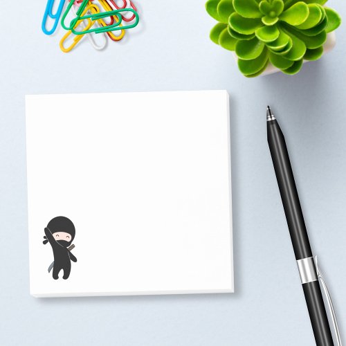 Tiny Happy Ninja Post_it Notes