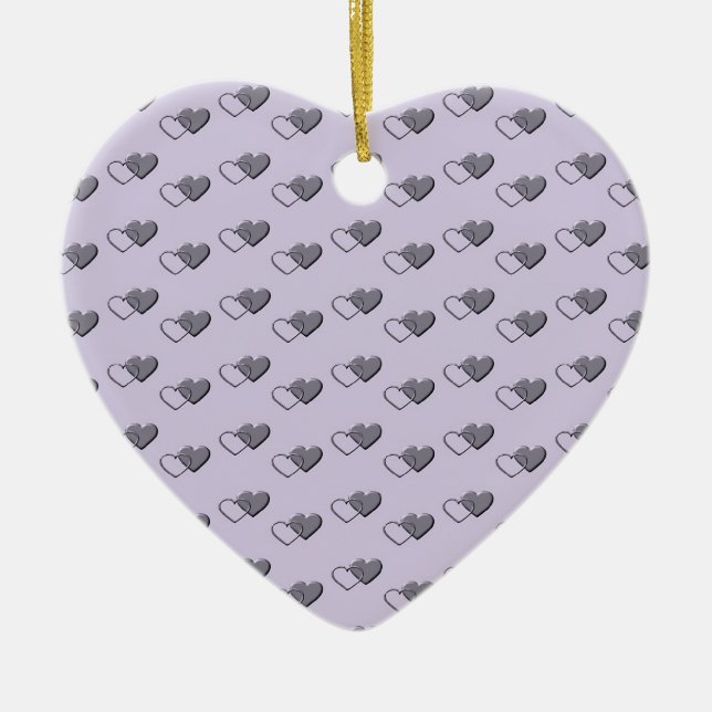 Tiny Hearts custom ornament (Front)