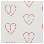 Tiny Hearts Rosary Fabric