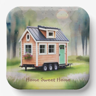 Tiny Home Housewarming Paper Plates
