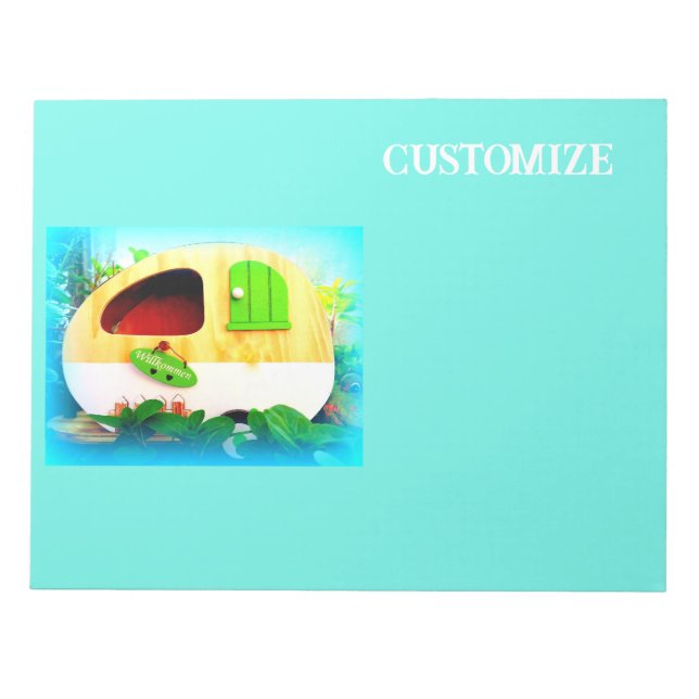 Tiny house gypsy caravan notepad (Front)