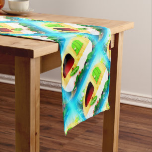 tiny house gypsy caravan short table runner