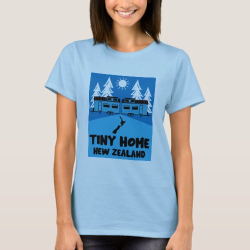 Tiny House Home New Zealand T_Shirt