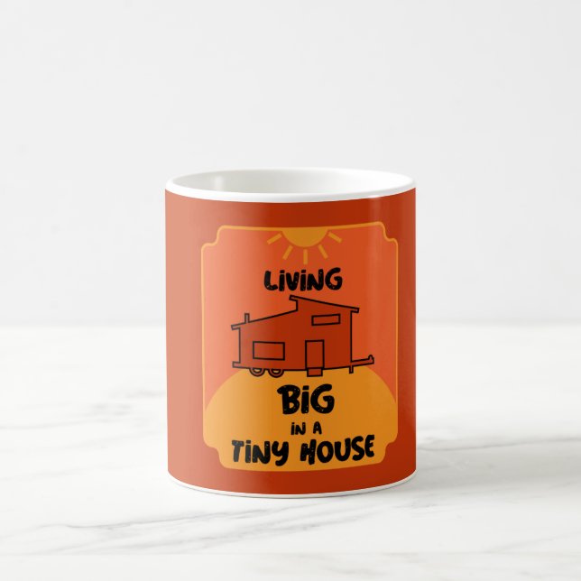 Tiny House Living - Tiny Homes  Magic Mug (Center)