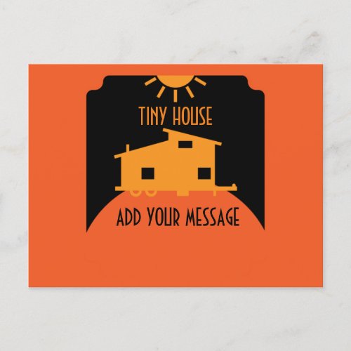 Tiny House Living _ Tiny House Nation   Doormat Postcard