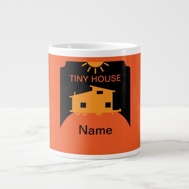 Tiny House Living - Tiny House Nation  Giant Coffee Mug (Front)