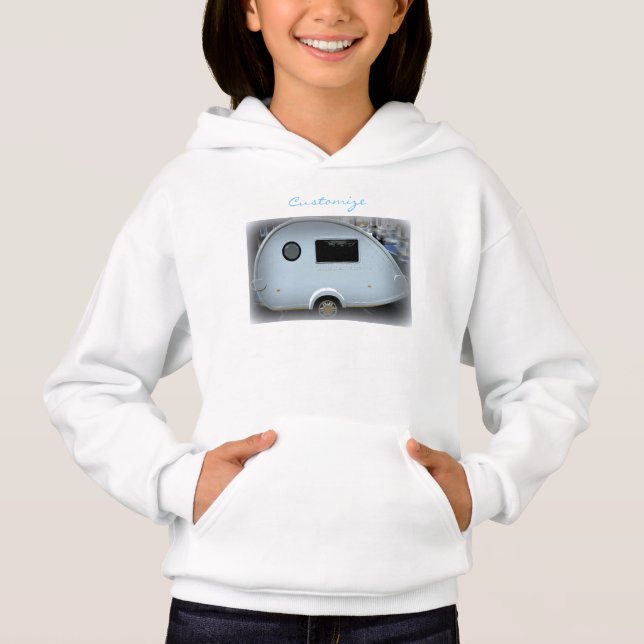 tiny house teardrop caravan Thunder_Cove Hoodie (Front)