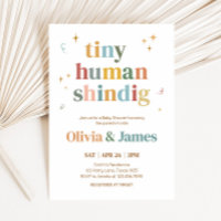 Tiny Human Shindig Baby Shower