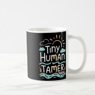 Tiny Human Tamer Back To School Elementary Teacher Coffee Mug